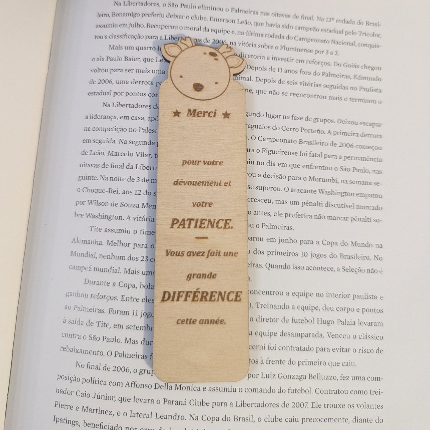 bookmark- Personalized Wooden Bookmark