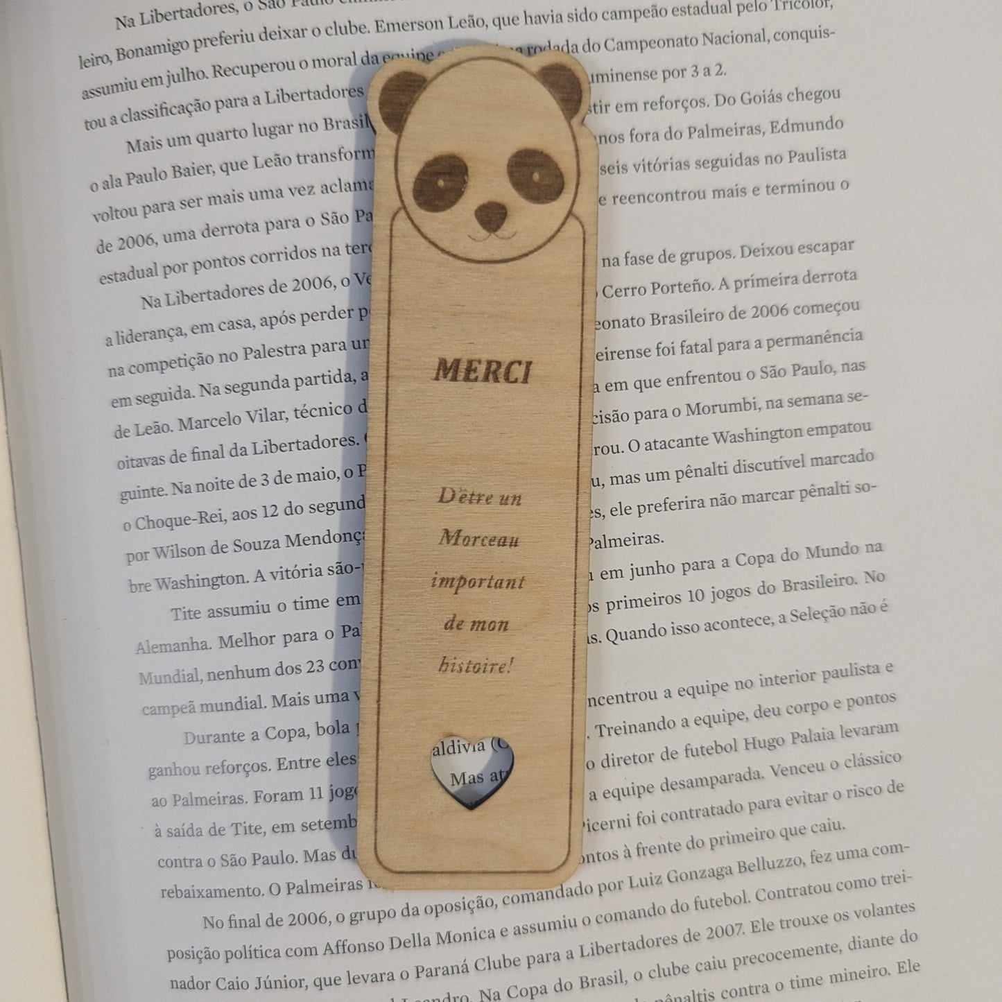 bookmark- Personalized Wooden Bookmark