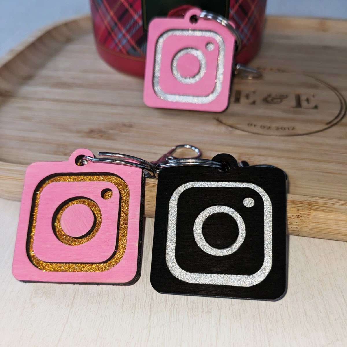 Instagram Smart NFC Keychain