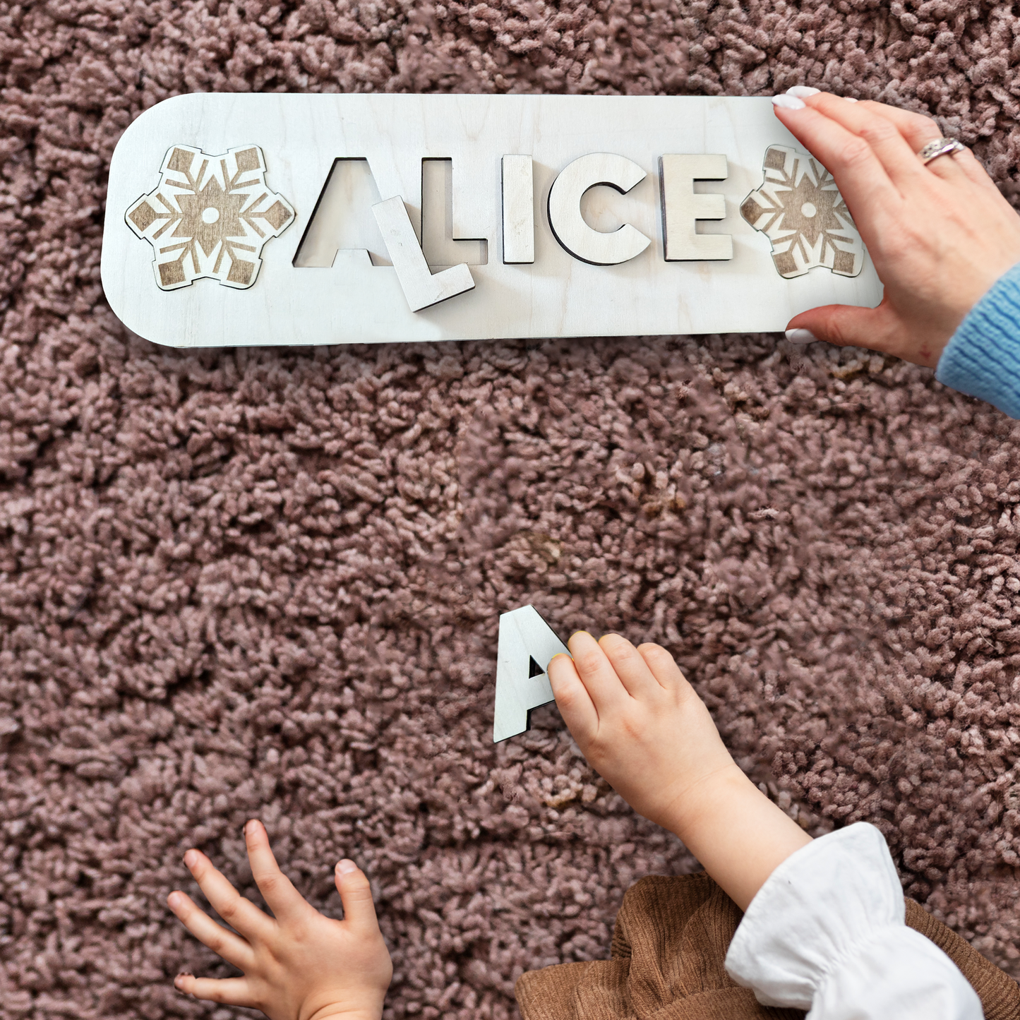 Montessori Name Puzzle